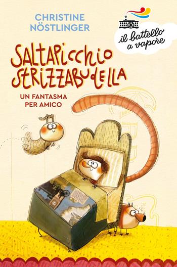 Saltapicchio Strizzabudella, un fantasma per amico - Christine Nöstlinger - Libro Piemme 2021, Il battello a vapore. Serie azzurra | Libraccio.it