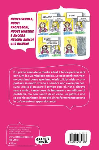 Benvenuta alle medie, Nat - Maria Scrivan - Libro Piemme 2021, Il battello a vapore | Libraccio.it