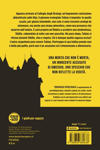 Delitto allo specchio - Tommaso Percivale - Libro Piemme 2021, Il battello a vapore. Giallo e nero | Libraccio.it