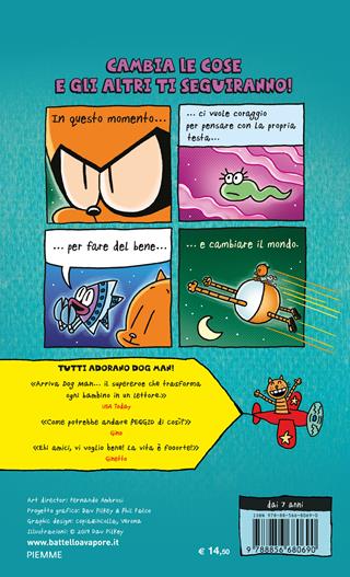 Dog Man si morde la coda - Dav Pilkey - Libro Piemme 2021, One shot | Libraccio.it