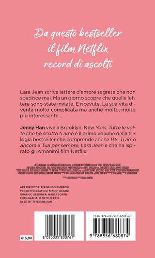 Tutte le volte che ho scritto ti amo - Jenny Han - Libro Piemme 2021 | Libraccio.it