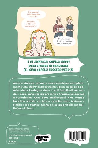 Anna dai capelli verdi - Micol Arianna Beltramini, Agnese Innocente - Libro Piemme 2022, Il battello a vapore. Graphic novel | Libraccio.it