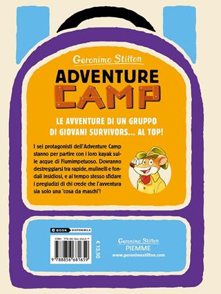 Sfida lungo il fiume. Adventure camp - Geronimo Stilton - Libro Piemme 2022 | Libraccio.it