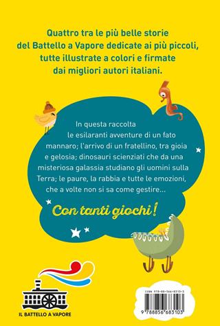 Le più belle storie da leggere a 4 anni. Ediz. a colori - Emanuela Nava, Simone Frasca, Annalisa Strada - Libro Piemme 2021, Il battello a vapore. Serie arcobaleno | Libraccio.it