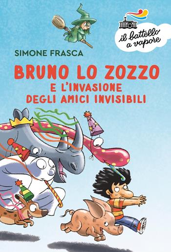 Bruno lo zozzo e l'invasione degli amici invisibili - Simone Frasca - Libro Piemme 2022, Il battello a vapore. Serie bianca | Libraccio.it