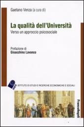 La qualità dell'università. Verso un approccio psicosociale