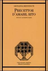 Precettor d'amabil rito. Studi su Giuseppe Parini