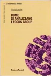 Come si analizzano i focus group