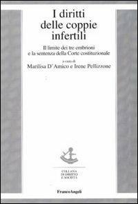 I diritti delle coppie infertili. Il limite dei tre embrioni e la sentenza della Corte costituzionale  - Libro Franco Angeli 2010, Diritto e società | Libraccio.it