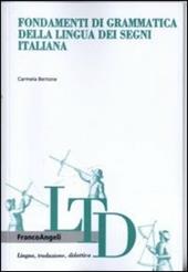 Fondamenti di grammatica della lingua dei segni italiana