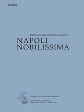 Napoli nobilissima. Rivista di arti, filologia e storia. Settima serie (2022). Vol. 8\2