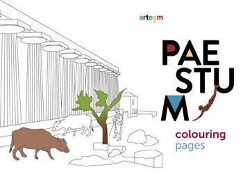 Paestum colouring pages  - Libro artem 2024, Junior | Libraccio.it