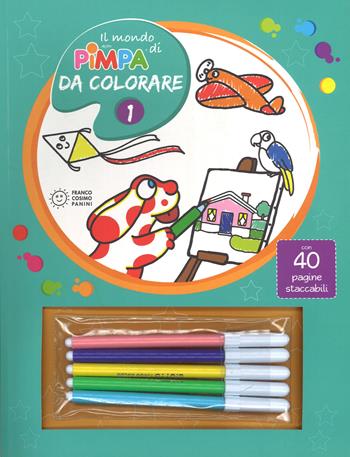 Il mondo di Pimpa da colorare. Ediz. illustrata. Con Gadget. Vol. 1 - Altan - Libro Franco Cosimo Panini 2017 | Libraccio.it
