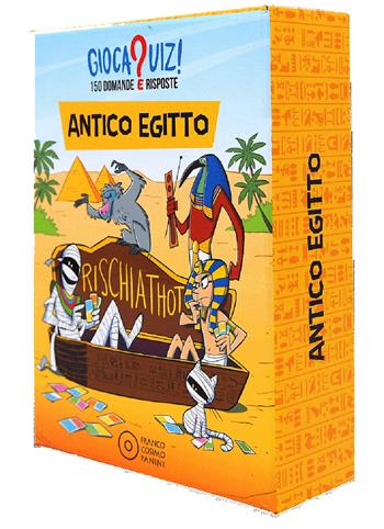 Gioca quiz dell'antico Egitto  - Libro Franco Cosimo Panini 2018 | Libraccio.it