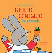 Giulio Coniglio fa merenda