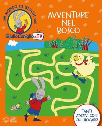 Avventure nel bosco. Con adesivi. Ediz. a colori - Nicoletta Costa - Libro Franco Cosimo Panini 2019, Giulio Coniglio in TV | Libraccio.it