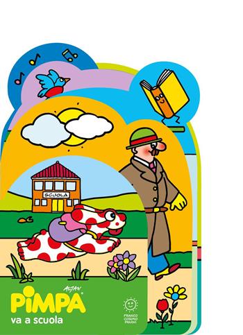 Pimpa va a scuola. Ediz. a colori - Altan - Libro Franco Cosimo Panini 2025, I sagomati | Libraccio.it