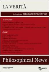 Philosophical news (2011). Vol. 2: La verità.