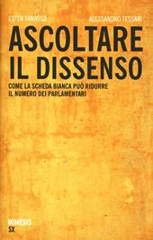 Ascoltare il dissenso. Come la scheda bianca può ridurre il numero dei parlamentari