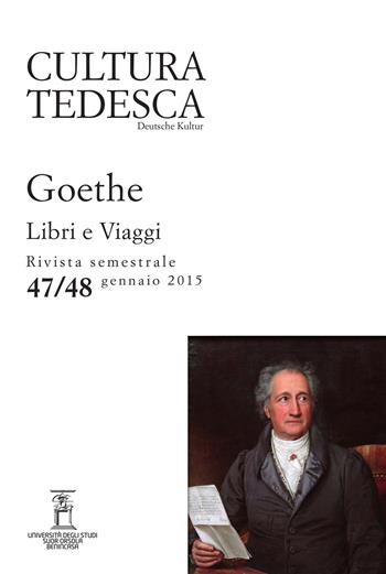 Cultura tedesca (2015). Vol. 47-48 - Freschi, Paumgardhen - Libro Mimesis 2015 | Libraccio.it