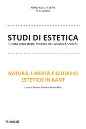 Studi di estetica (2015). Vol. 2: Natura, libertà e giudizio estetico in Kant.