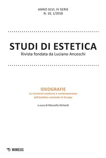 Studi di estetica (2018). Vol. 1  - Libro Mimesis 2018 | Libraccio.it