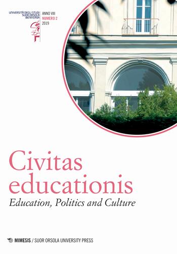 Civitas educationis. Education, politics and culture (2019). Vol. 2  - Libro Mimesis 2020 | Libraccio.it