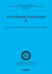 Studi iranici ravennati. Vol. 3