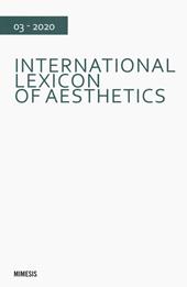 International lexicon of aesthetics (2020). Vol. 3