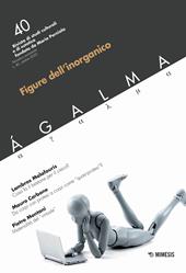 Ágalma (2020). Vol. 40: Figure dell'inorganico