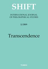 Shift. International journal of philosophical studies (2019). Vol. 2: Transcendence.