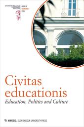 Civitas educationis. Education, politics and culture. Ediz. italiana e inglese (2021). Vol. 1