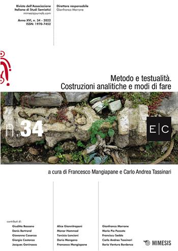 Metodo e testualità. Costruzioni analitiche e modi di fare  - Libro Mimesis 2023, E/C | Libraccio.it
