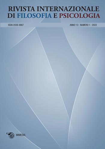 Rivista internazionale di filosofia e psicologia (2022). Vol. 1  - Libro Mimesis 2023, Storia di storie | Libraccio.it