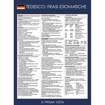 A prima vista. Tedesco: frasi idiomatiche. per download e accesso online  - Libro Logos 2018, A prima vista | Libraccio.it