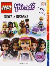 Gioca e disegna. Lego friends. Con adesivi. Ediz. illustrata - Shari Last - Libro Gribaudo 2015, Disegna e crea | Libraccio.it