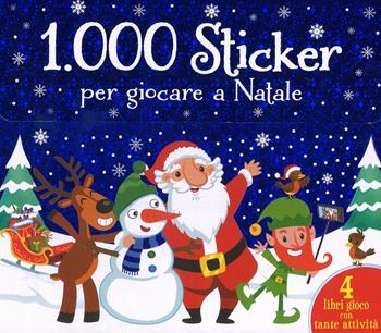 1.000 sticker per giocare a Natale. Ediz. illustrata. Con Adesivi - Marc Monés - Libro Gribaudo 2017, Natale | Libraccio.it