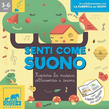 QUID + Senti come suono. Scoprire la musica attraverso i suoni. Ediz. a colori. Con gadget - Barbara Franco, Cristiano Cometto - Libro Gribaudo 2019, Quid+ | Libraccio.it