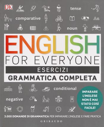 English for everyone. Grammatica completa-Esercizi - Diane Hall, Susan Barduhn - Libro Gribaudo 2019 | Libraccio.it