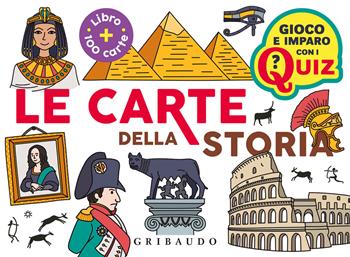 Le carte della storia. Con 100 Carte - Riccardo Cravero - Libro Gribaudo 2023, Gioco e imparo con i quiz | Libraccio.it
