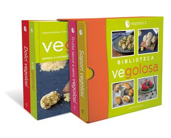 Biblioteca vegolosa: Sapori vegolosi-Frutta secca e semi vegolosi-Vegolosi-Dolci vegolosi - Vegolosi.it, Silvia De Bernardin, Simone Paloni - Libro Gribaudo 2021, Sapori e fantasia | Libraccio.it