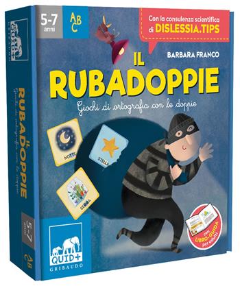 Il Rubadoppie. Giochi di ortografia con le doppie. Ediz. a colori. Con 76 carte. Con plancia da gioco - Barbara Franco - Libro Gribaudo 2022, Quid+ | Libraccio.it