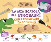 La mia scatola dei dinosauri con 2 esemplari da scoprire. Ediz. illustrata. Con 2 dinosauri. Con gadget