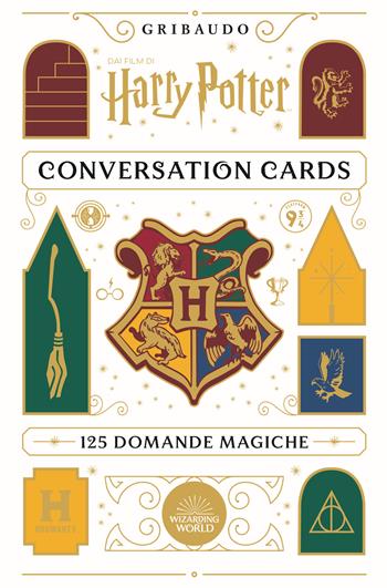 Harry Potter. Conversation cards. 125 domande magiche. Con 125 carte  - Libro Gribaudo 2023 | Libraccio.it