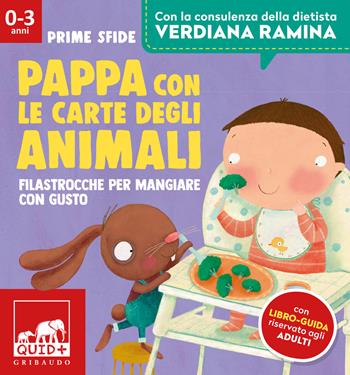 Pappa con le carte degli animali. Filastrocche per mangiare con gusto. Ediz. a colori - Barbara Franco, Verdiana Ramina - Libro Gribaudo 2024, Quid+. Prime sfide | Libraccio.it