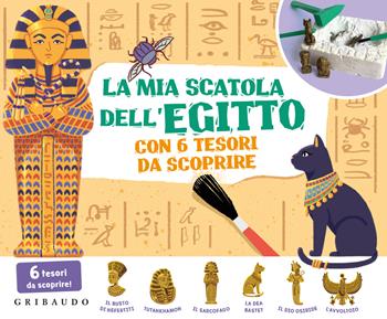 La mia scatola dell'Egitto con 6 tesori da scoprire. Con gadget  - Libro Gribaudo 2025, Imparare per gioco | Libraccio.it