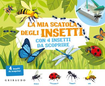 La mia scatola degli insetti con 4 insetti da scoprire. Ediz. illustrata. Con gadget  - Libro Gribaudo 2025, Imparare per gioco | Libraccio.it