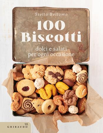 100 biscotti dolci e salati per ogni occasione - Stella Bellomo - Libro Gribaudo 2025, Sapori e fantasia | Libraccio.it