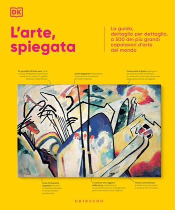 L'arte, spiegata. La guida, dettaglio per dettaglio, a 500 dei più grandi capolavori d'arte del mondo  - Libro Gribaudo 2025, Passioni | Libraccio.it