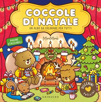Coccole di Natale. Disegnini felicini. Un albo da colorare per tutti. Ediz. a colori  - Libro Gribaudo 2025, Varia 6+ | Libraccio.it